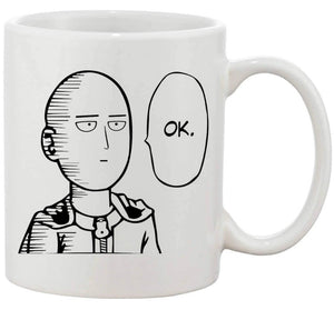 One Punch Man Cup - White
